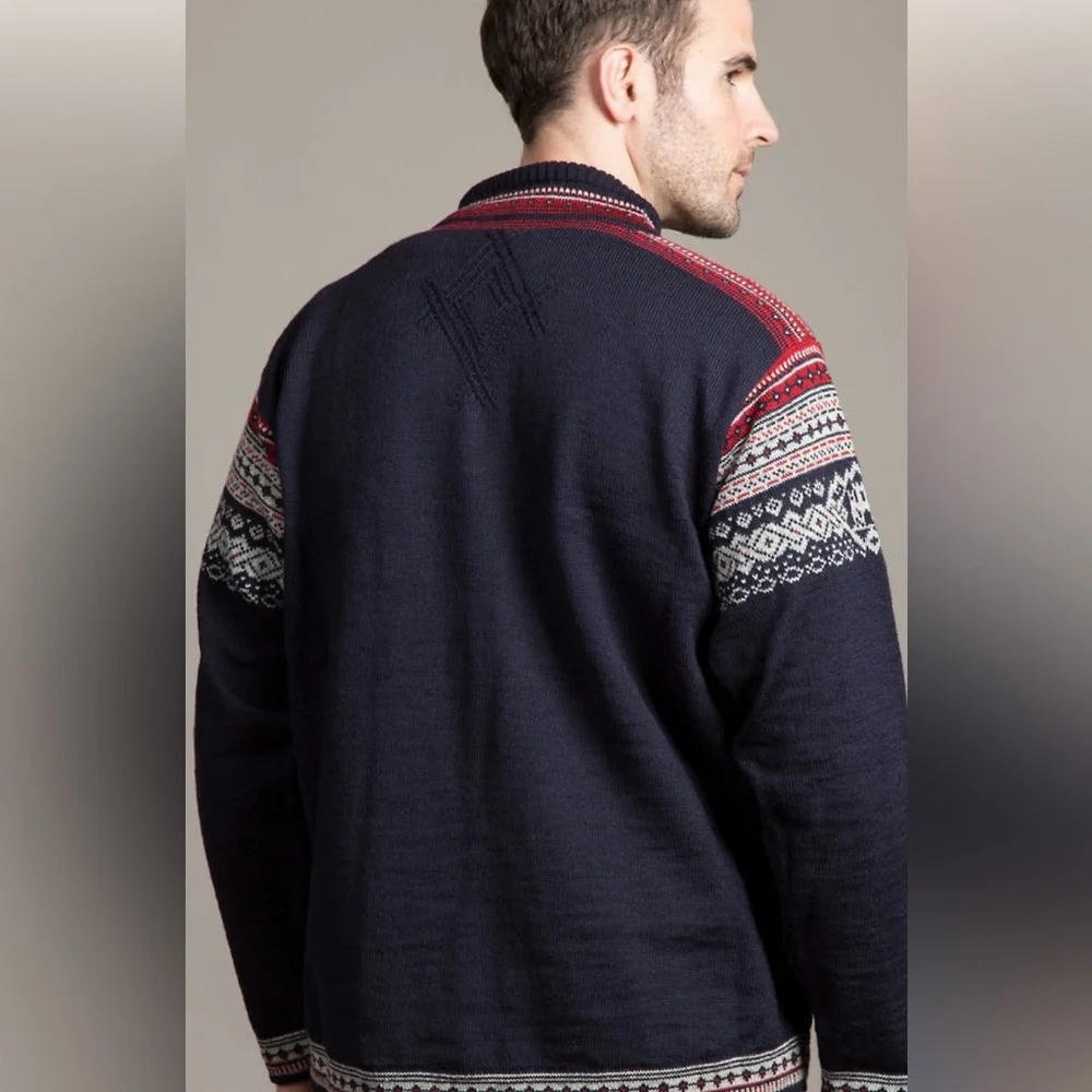 Dale of Norway Bergen Wool men’s Sweater Jacket full zip